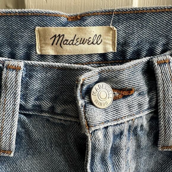 Madewell Baggy Straight Jeans in Earlhurst Wash Ripped Edition - Picture 4 of 11